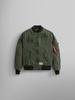 WOMEN'S L-2B RIP AND REPAIR BOMBER JACKET (OG-107 GREEN)