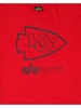 KANSAS CITY CHIEFS X ALPHA X NEW ERA T-SHIRT