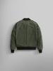 WOMEN'S L-2B RIP AND REPAIR BOMBER JACKET (OG-107 GREEN)