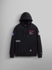NASA WORM LOGO HOODIE (CHARCOAL)