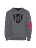 LAS VEGAS RAIDERS X ALPHA X NEW ERA HOODIE (GRAY)