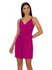 Adrianna Papell Women's Shirred Jersey Short Dress