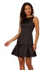 Adrianna Papell Women's Mikado Flounce Hem Midi Dress