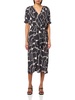 Velvet by Graham & Spencer Women's Elise Bauhaus Print Midi Dress