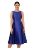 Adrianna Papell Women's Sleeveless Mid-Length Party Dress with V-Back