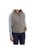 Carhartt Women's Relaxed Fit Washed Duck Sherpa-Lined Mock-Neck Vest