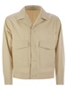 Stretch Cotton Blend Jacket