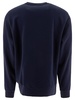 Script Embroidery Sweatshirts Blue