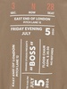 Te Records T-Shirt Brown