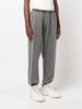 Acne Studios Men Logo Cotton Sweatpants