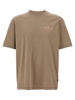 Te Records T-Shirt Brown