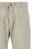Cotton Trousers Pants Beige