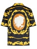 Versace Black Silk Shirt Men