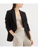 Brunello Cucinelli Women Linen Fluid Jacket With Shiny Details