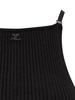 Courrèges Opened Pointy Rib Top