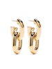 Rabanne Xxl Chain-Link Earrings In Gold-Tone Metal