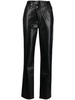Agolde Recycled Leather Criss Cross Straight Clothing