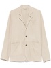Barba 'Dallas' Blazer In Beige Suede