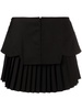 Andreādamo Pleated Miniskirt