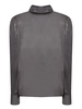 Gray Collar Stand Shirt