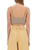 Alysi Sequined Tricot Top