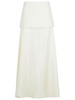 Rohe 'Fluid' Cream Wool Blend Skirt