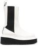 3Juin Luna Leather Ankle Boots