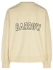 Barrow Ivory Cotton Sweatshirt