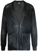 Avant Toi V Neck Cardigan With Shadows Clothing