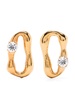 Forte_Forte Strass Sculpture Earrings