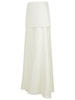 Rohe 'Fluid' Cream Wool Blend Skirt