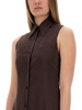 Alysi Silk Canvas Chemisier Dress