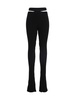 Andreādamo Ribbed Flared Trousers
