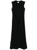 Alysi Buttoned Long Dress