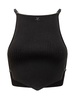 Courrèges Opened Pointy Rib Top