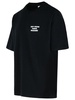 Drôle De Monsieur Black Cotton T-Shirt