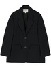Studio Nicholson Wool Single-Breasted Blazer Jacket