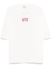 Alysi Embroidered Cotton T-Shirt