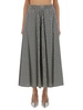 Alysi Striped Skirt