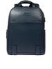 Piquadro Leather Backpack With Pc Holder 14" Bags