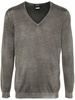Avant Toi Camouflage Effect V Neck Pullover Clothing