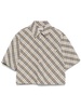 Burberry Cropped Shirt
