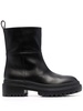L'Autre Chose Ankle-Length Leather Boots