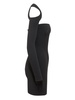 Andreādamo Ribbed-Knit Asymmetrical Mono Shoulder Dress Clothing
