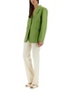 Alysi Oversized Leather Blazer