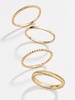 Mamie 18K Gold Ring Set