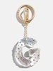 Confetti Initial Bag Charm