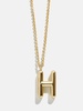 Classic Custom 18K Gold Initial Necklace