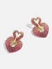 Disney Mickey Mouse Heart Statement Earrings