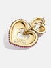 Disney Mickey Mouse Heart Statement Earrings